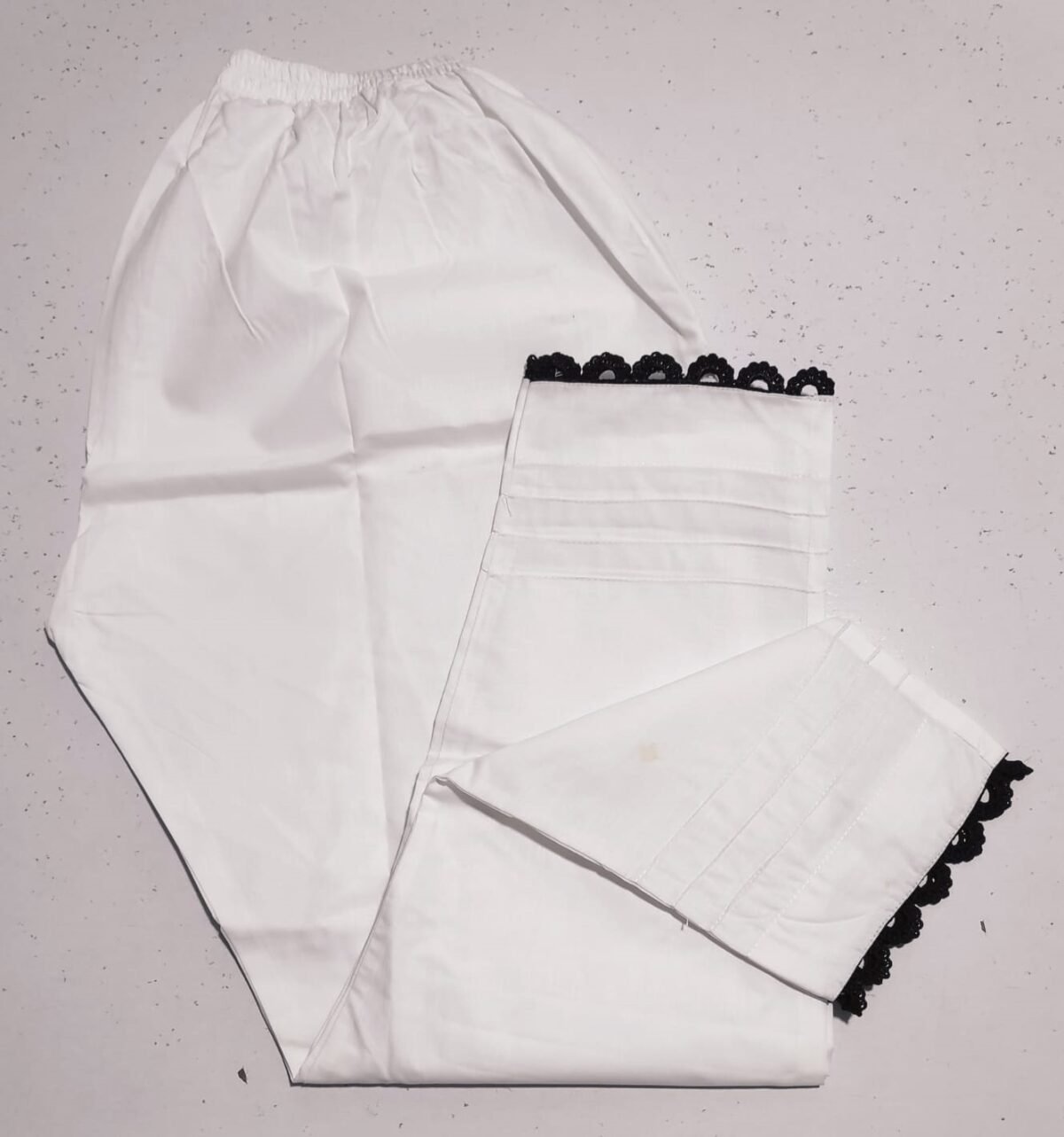 white tulip trousers