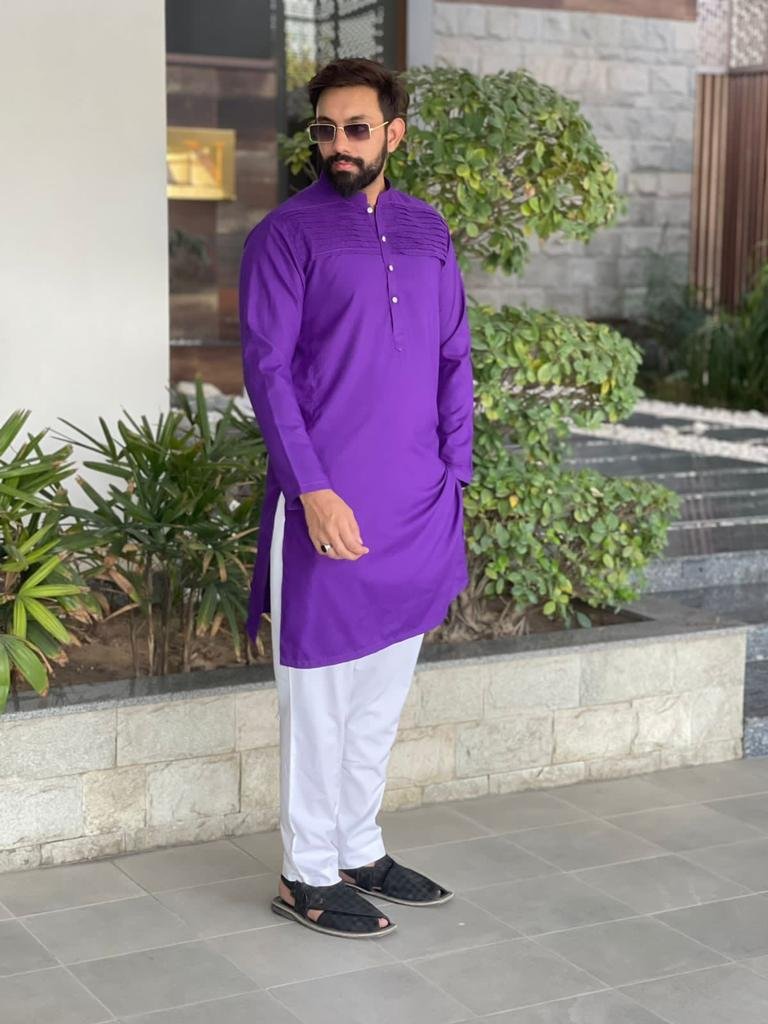 side patti wala kurta pajama