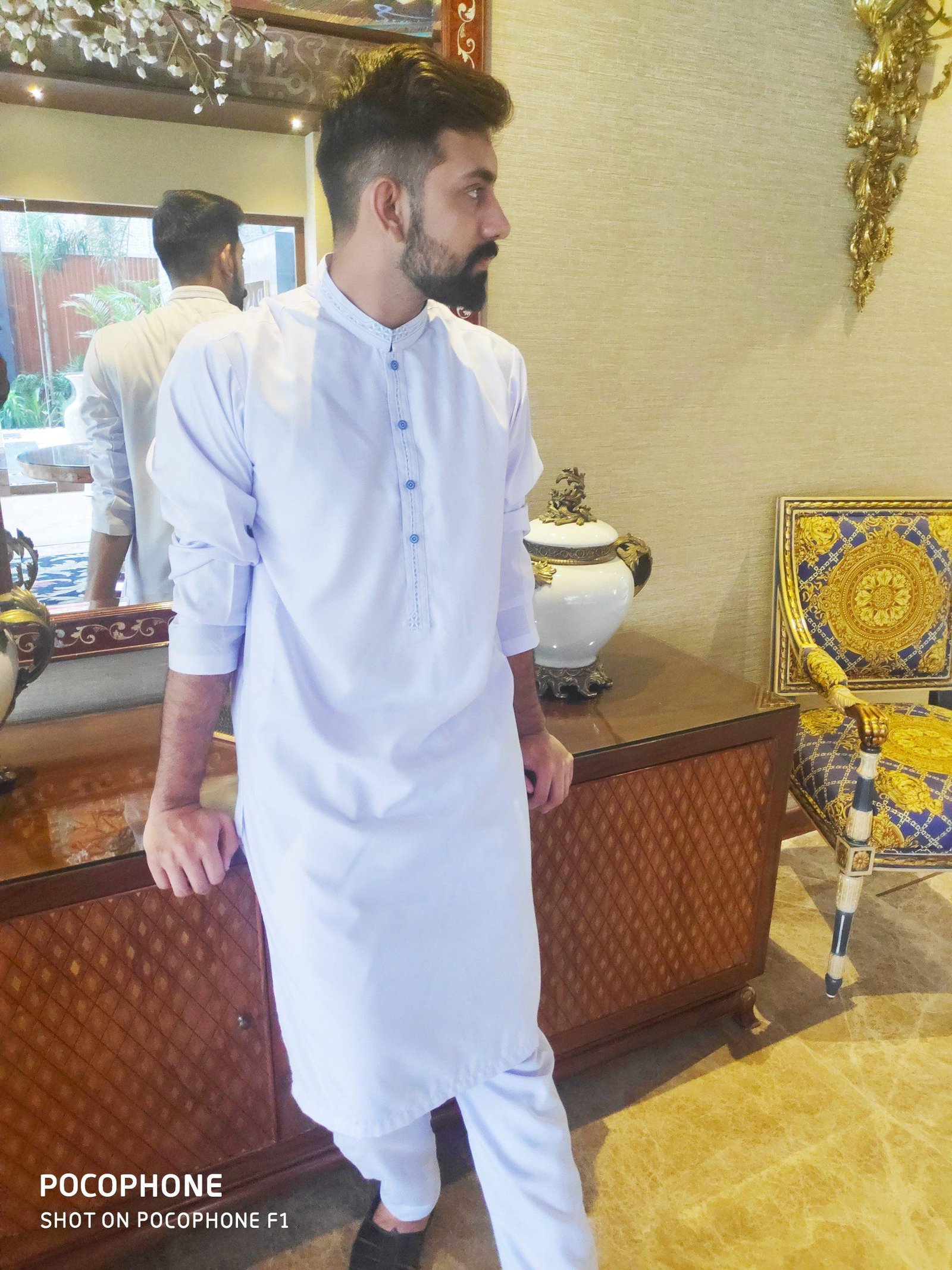 Men White Design 4 Color Kurta Pajama