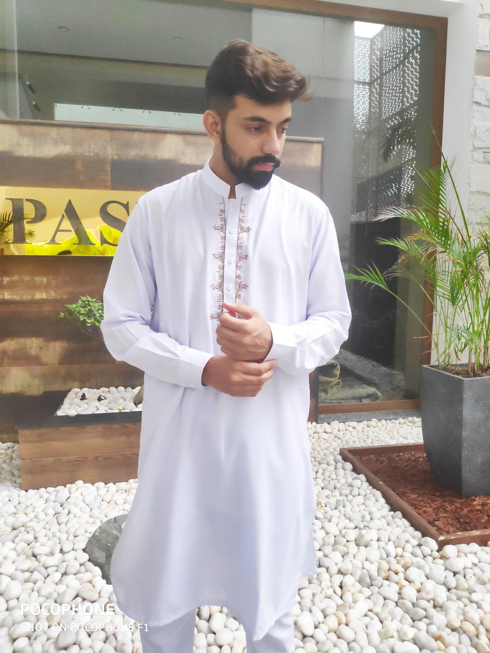 Men White Design 9 Color Kurta Pajama