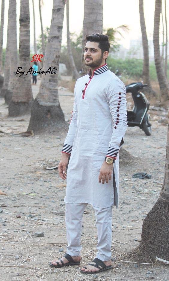 Men White Design 12 Color Kurta Pajama