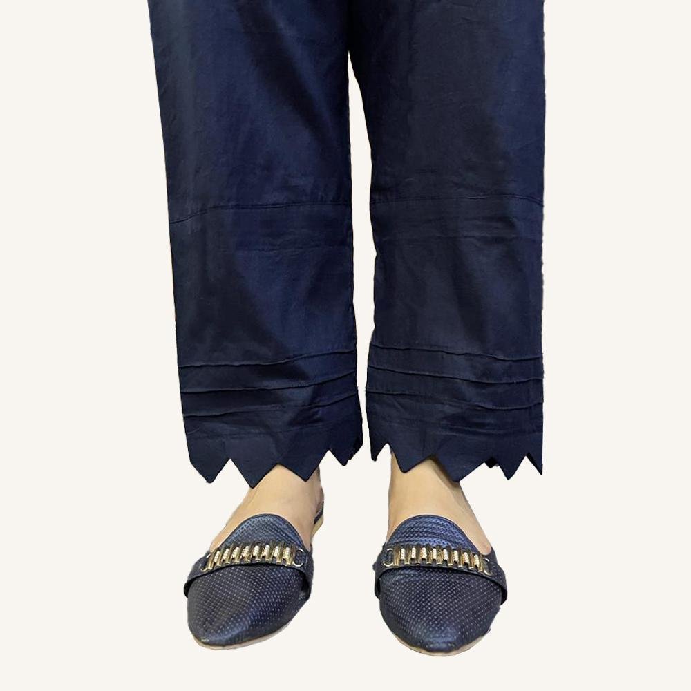 Navy Blue Design Women's Trouser