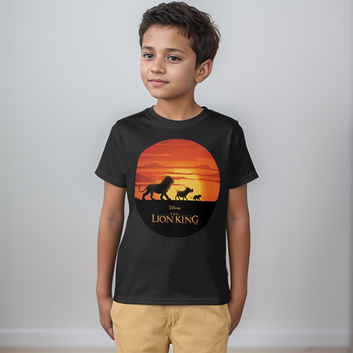 Simba King Pakistani Printed T-Shirt For Kids
