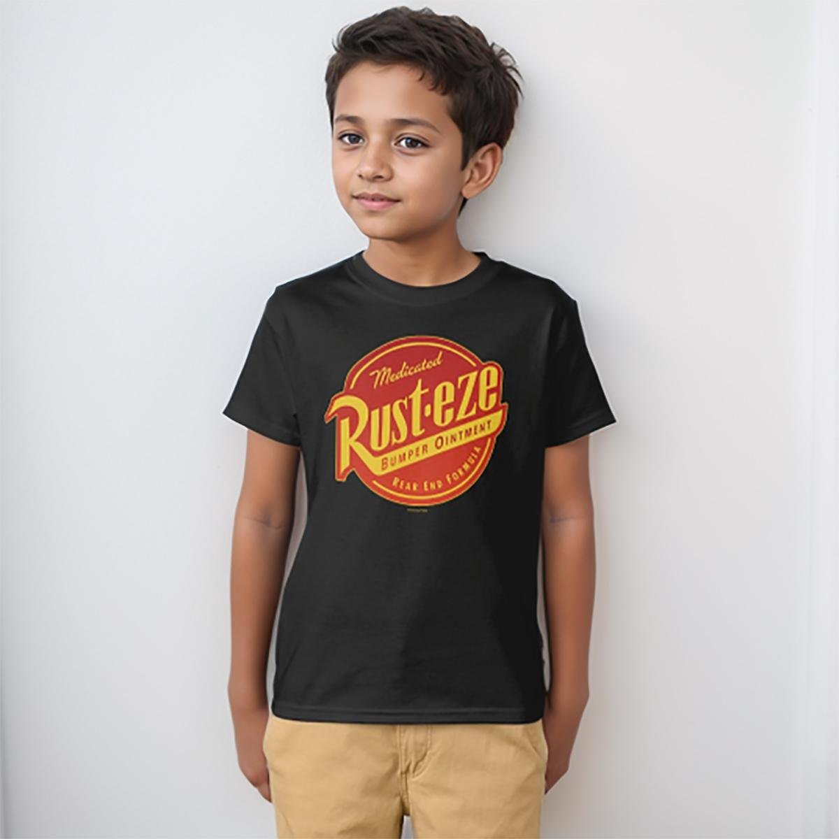 Black Color Pakistani Printed T-Shirt For Kids
