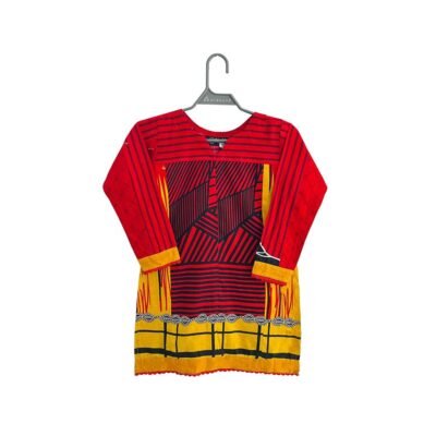 Bright red clothes for girls