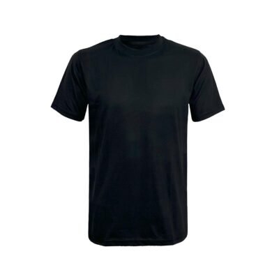 Plain Black Tshirt for Men