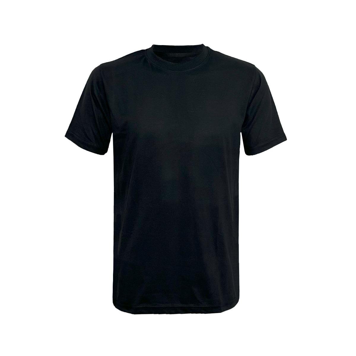 Plain Black T-shirt For Men