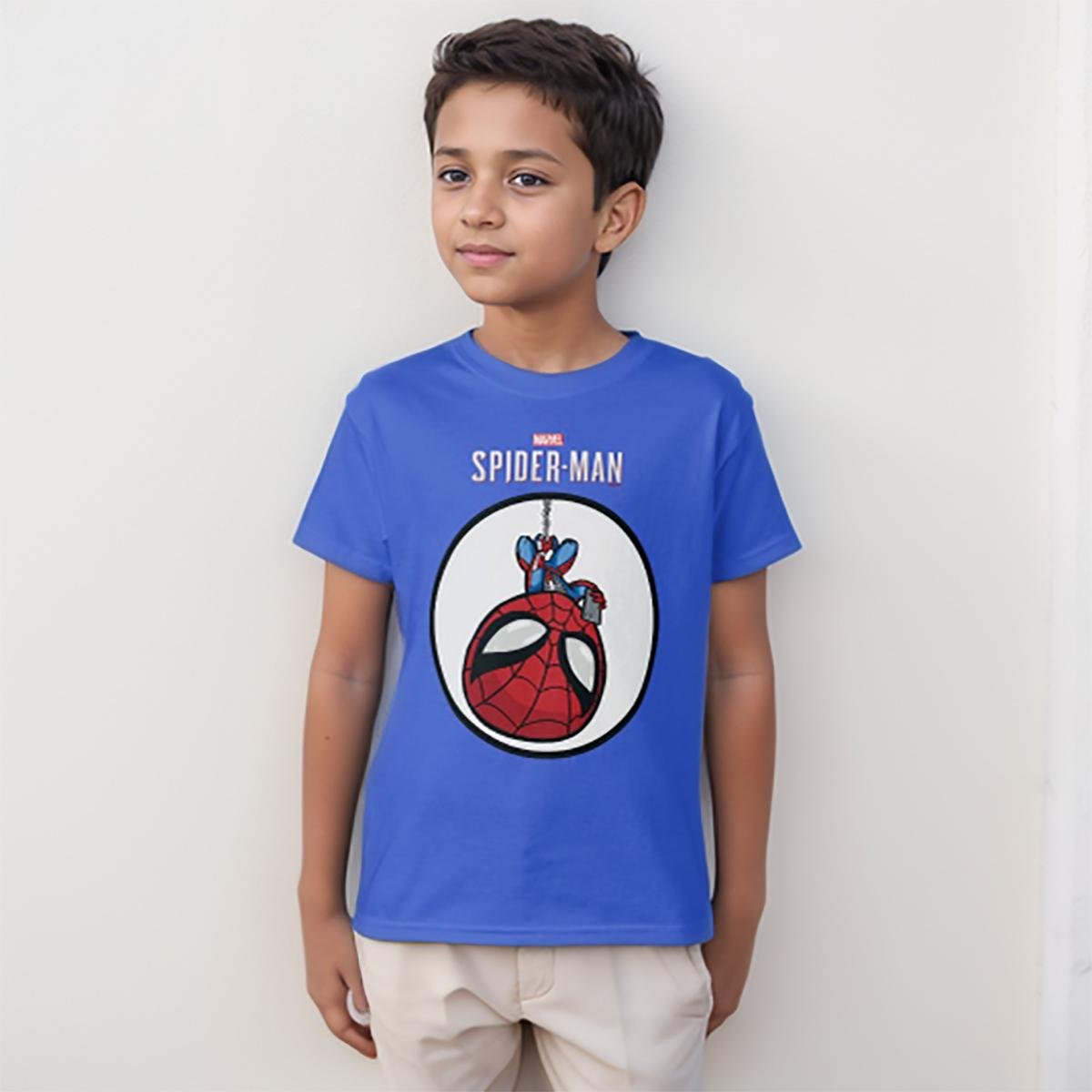 Spider Man Pakistani Printed T-Shirt For Kids