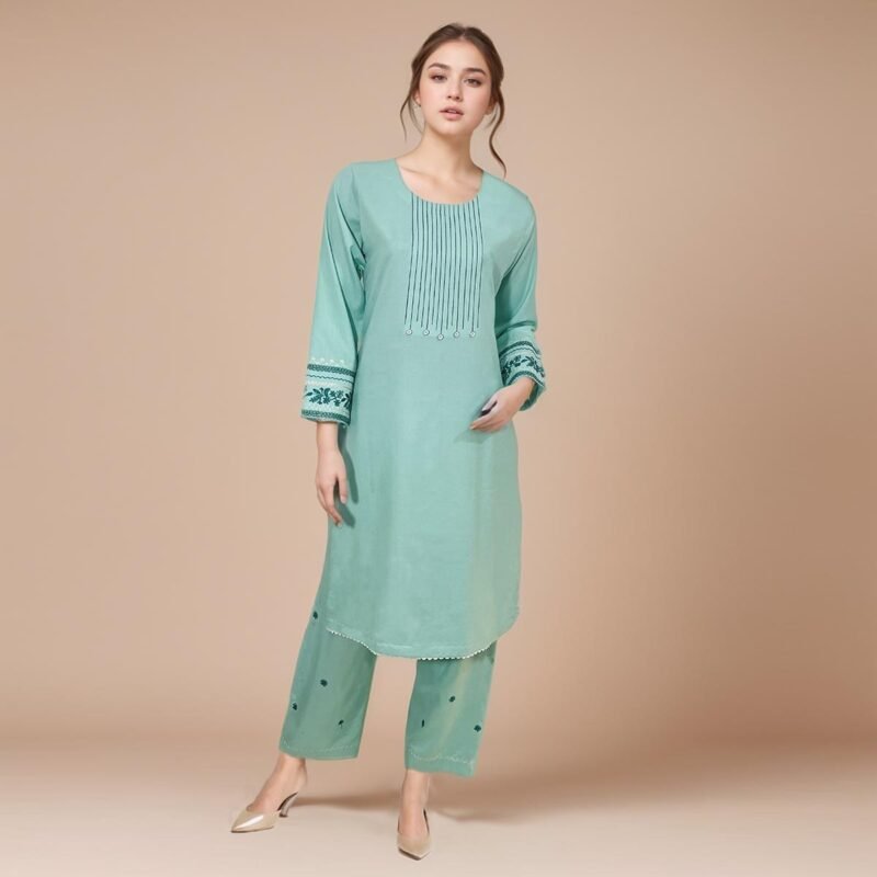 Shadow green co ord sets women