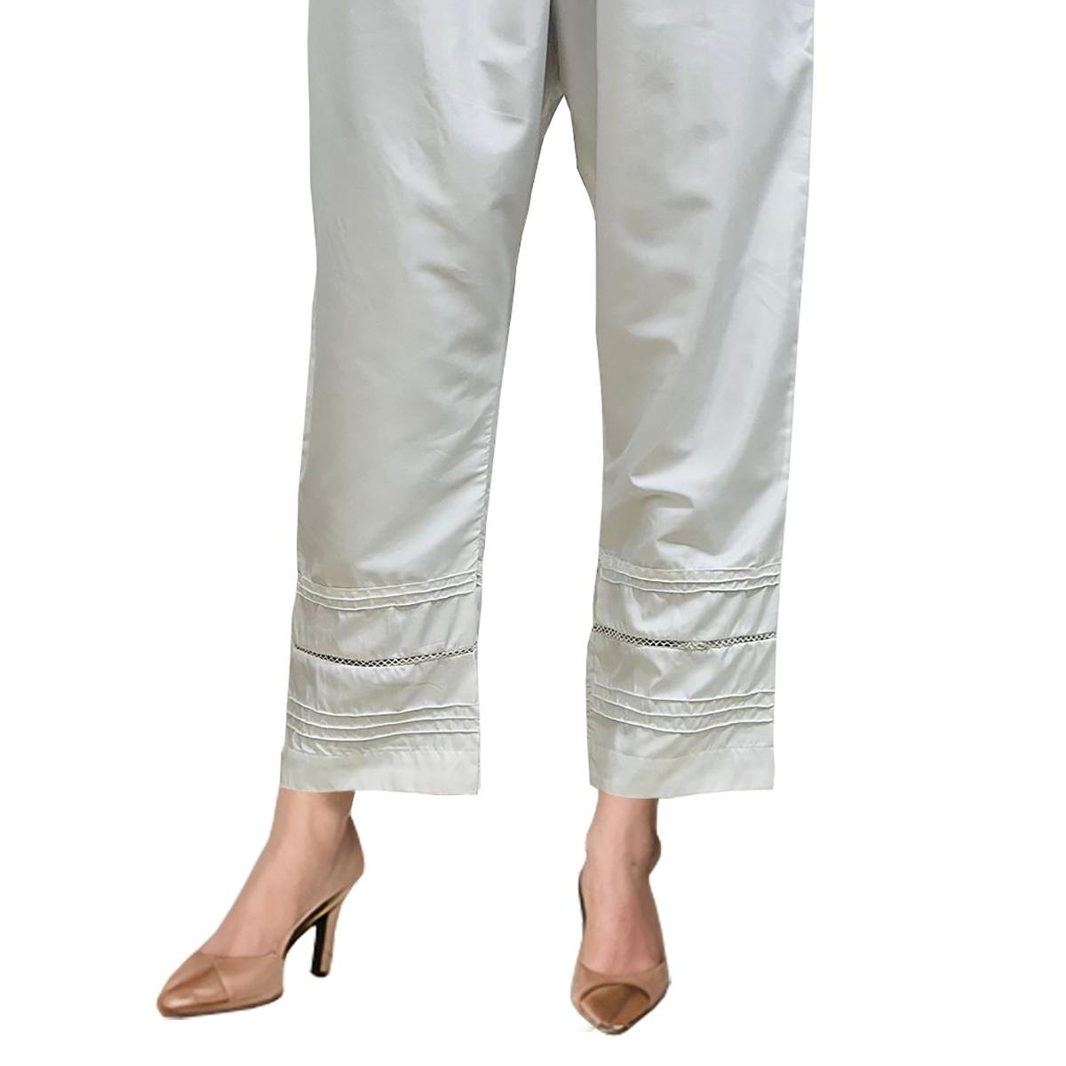 White Trouser Simple Trouser For Women