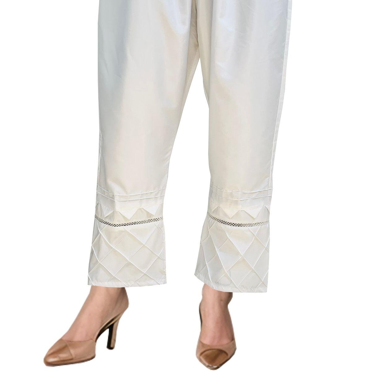 White Women Trouser Pakistani