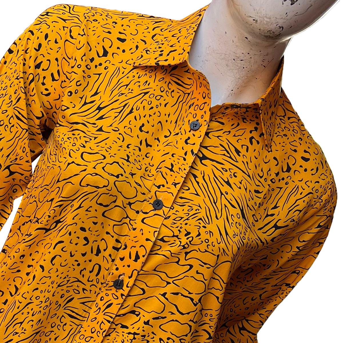 Golden Bell Color Ladies Print Co-Ord Set - Image 2