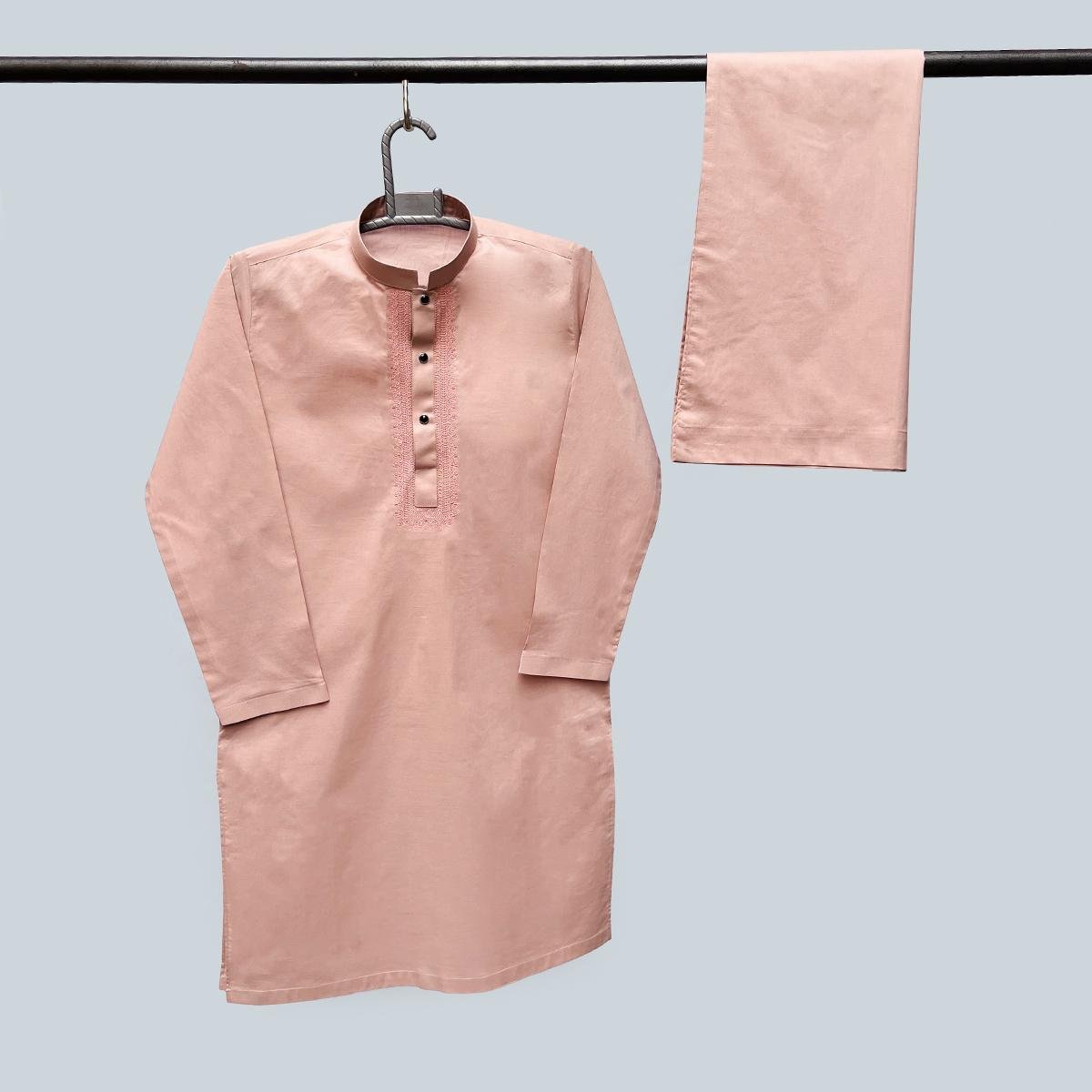 Pink Flare Shalwar Kameez For Boys