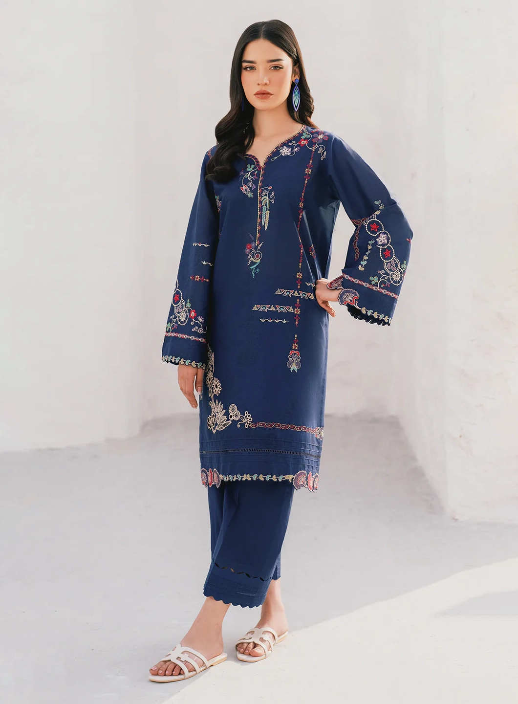 Ayla Midnight – 2PC Embroidered