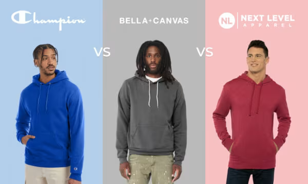 Champion vs Bella+Canvas vs Next Level: Best Hoodie