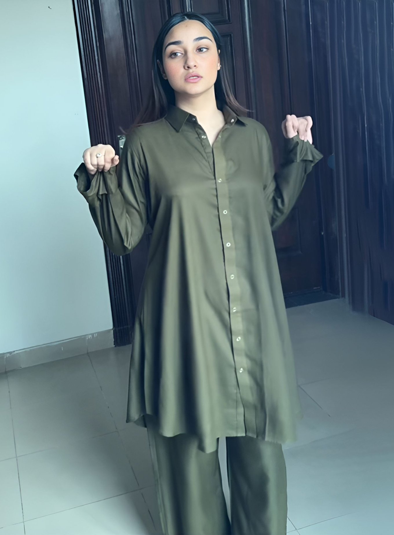 Olive Mist Co-Ord Set