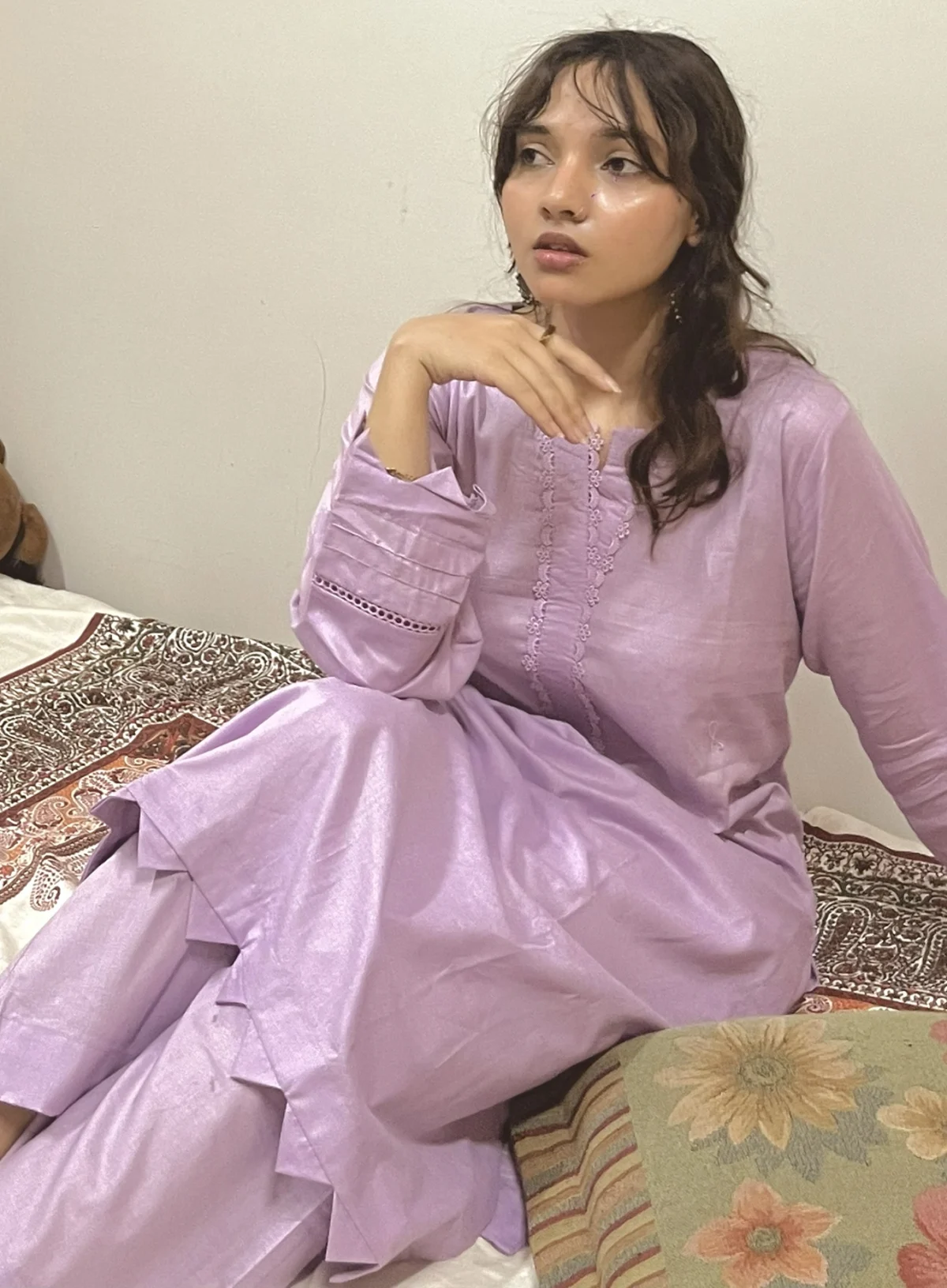 Lilac Bloom - 2 Piece Lawn Suit